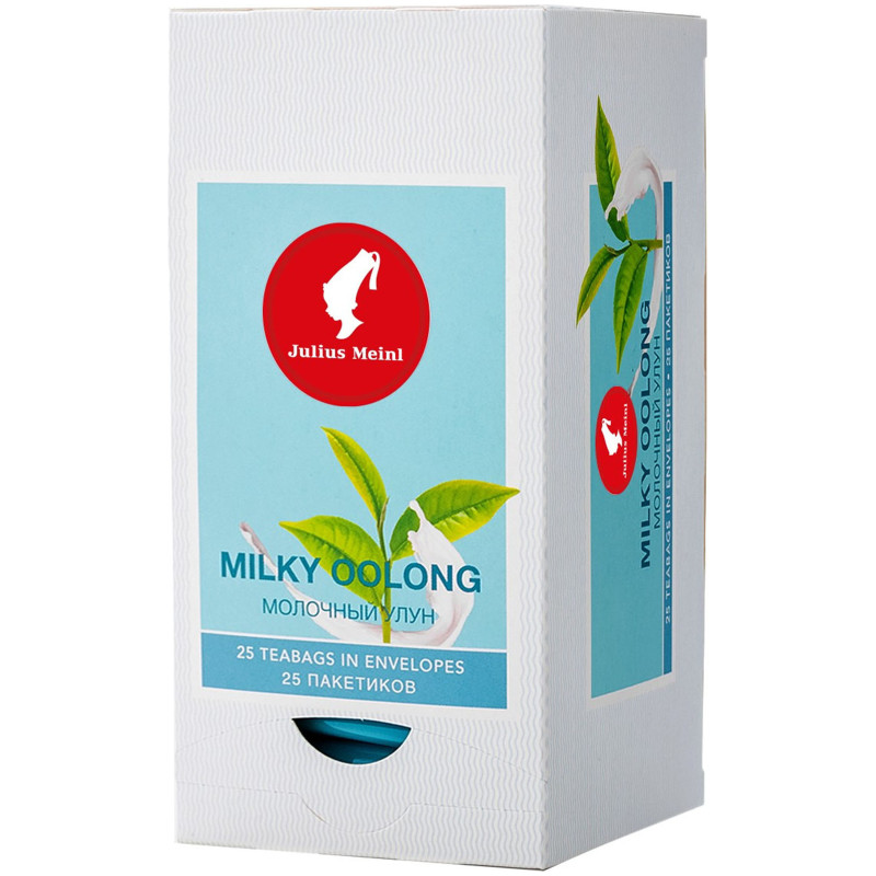 Чай Julius Meinl Молочный улун байховый в пакетиках, 25x1.5г — фото 1