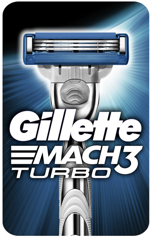 Бритва Gillette Mach3 Turbo со сменной кассетой — фото 1