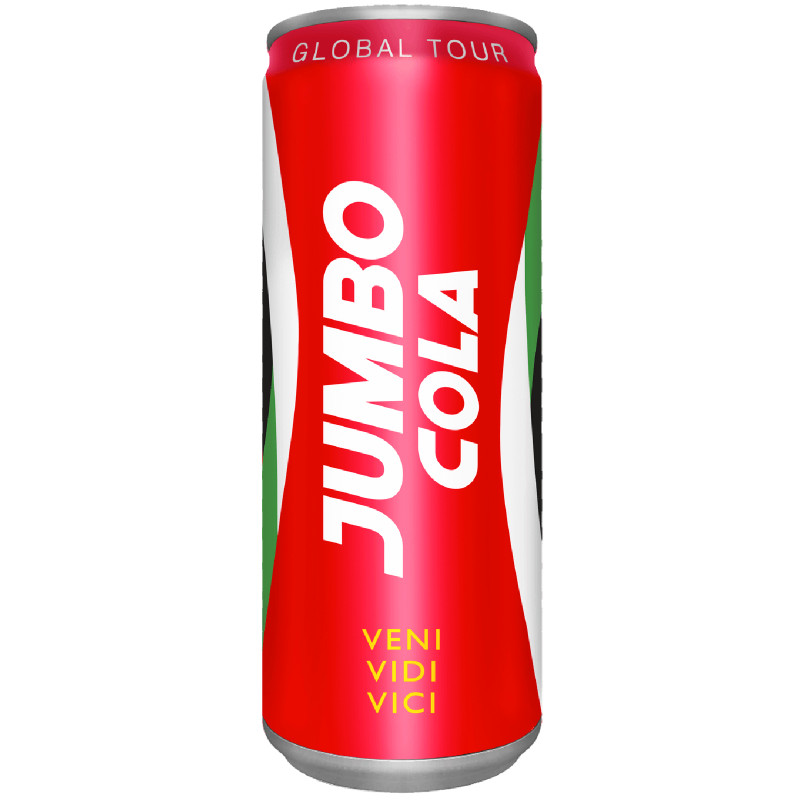 Напиток Jumbo Cola безалкогольный сильногазированный, 330мл