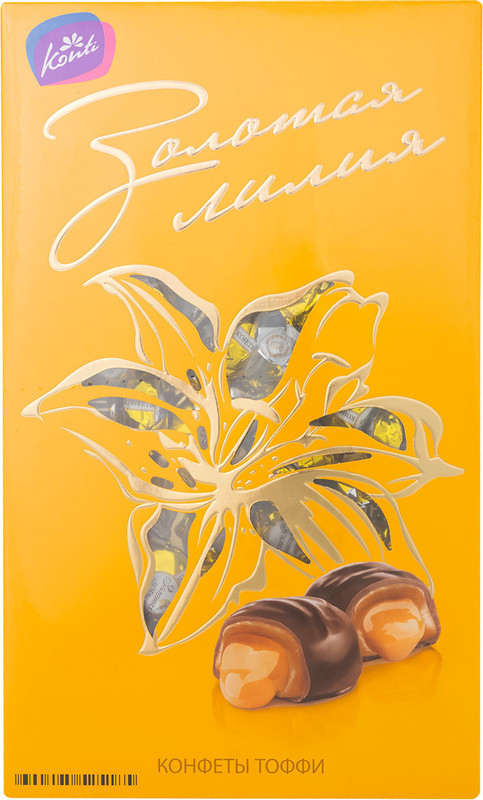 Конфеты Konti Золотая лилия, 258г — фото 2