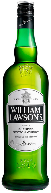 Виски William Lawsons купажированный 40%, 1л