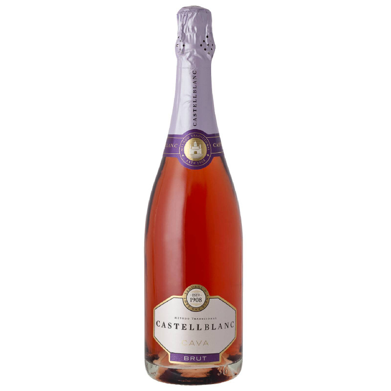 Вино игристое Chatel Brut Rosado розовое брют 11.5%, 750мл