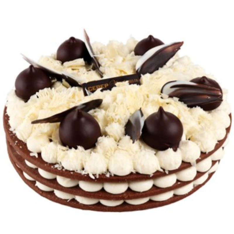 Торт Север-Метрополь Сливочный Шоколад, 1кг — фото 1