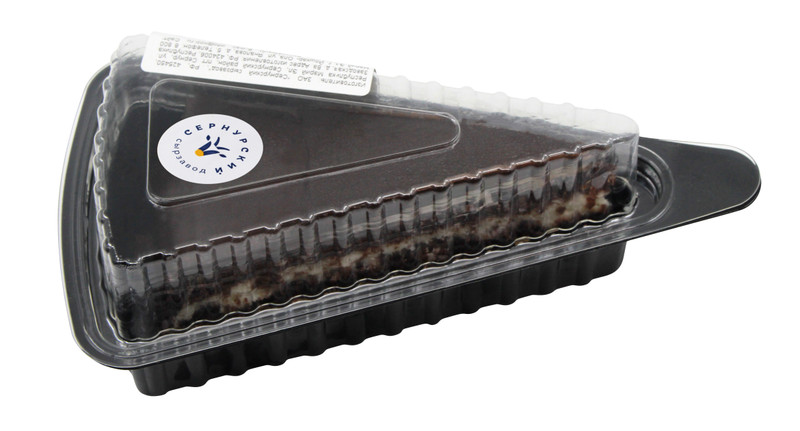 Торт бисквитно-кремовый Сернурская Кондитерка Рикотти шоколадный, 100г — фото 2