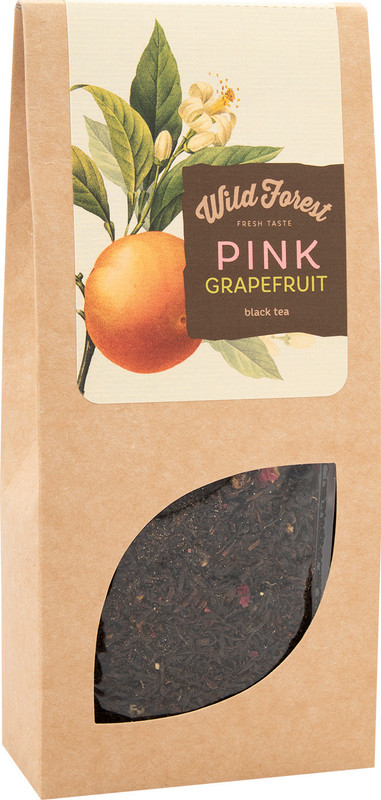 Чай Wild Forest Pink Grapefruit чёрный листовой, 100г