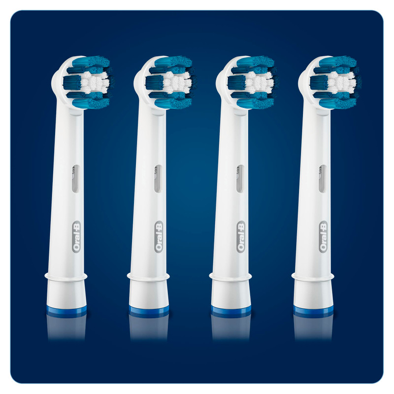 Сменные насадки для электрических зубных щеток Oral-B Precision Clean для эффективной чистки, 4шт — фото 1