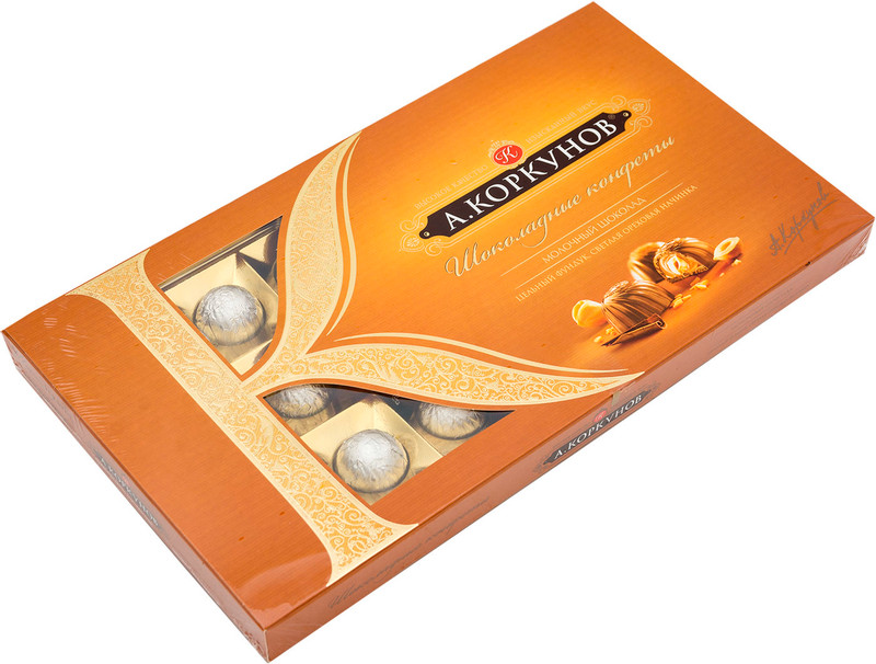 Набор конфет Коркунов ассорти молочный шоколад, 192г — фото 1