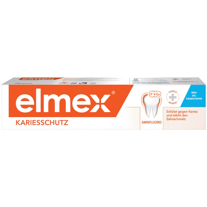 Зубная паста Elmex Защита от кариеса и укрепления эмали, 75мл — фото 2