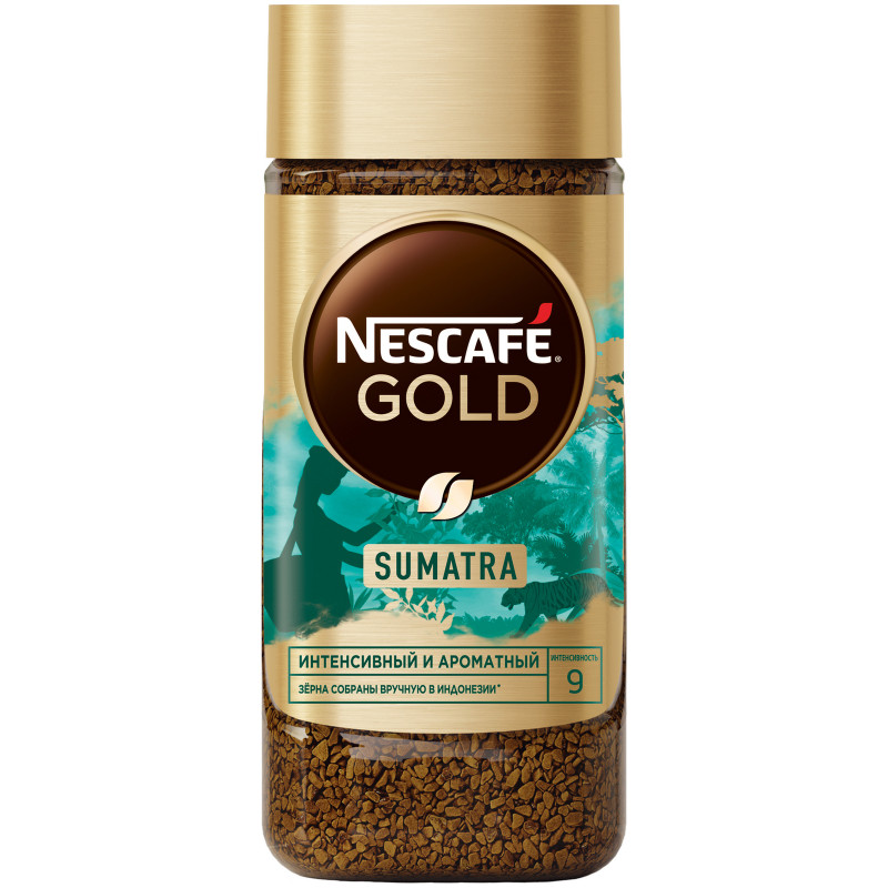 Кофе Nescafé Gold Origins Sumatra натуральный растворимый сублимированный, 85г