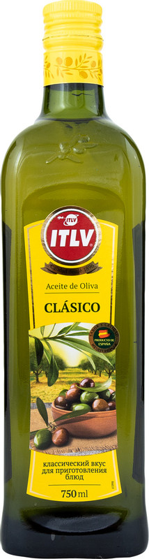Масло оливковое ITLV Classico, 750мл