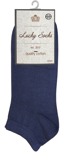 Носки мужские Lucky Socks синие р.27-29 HMГ-0110