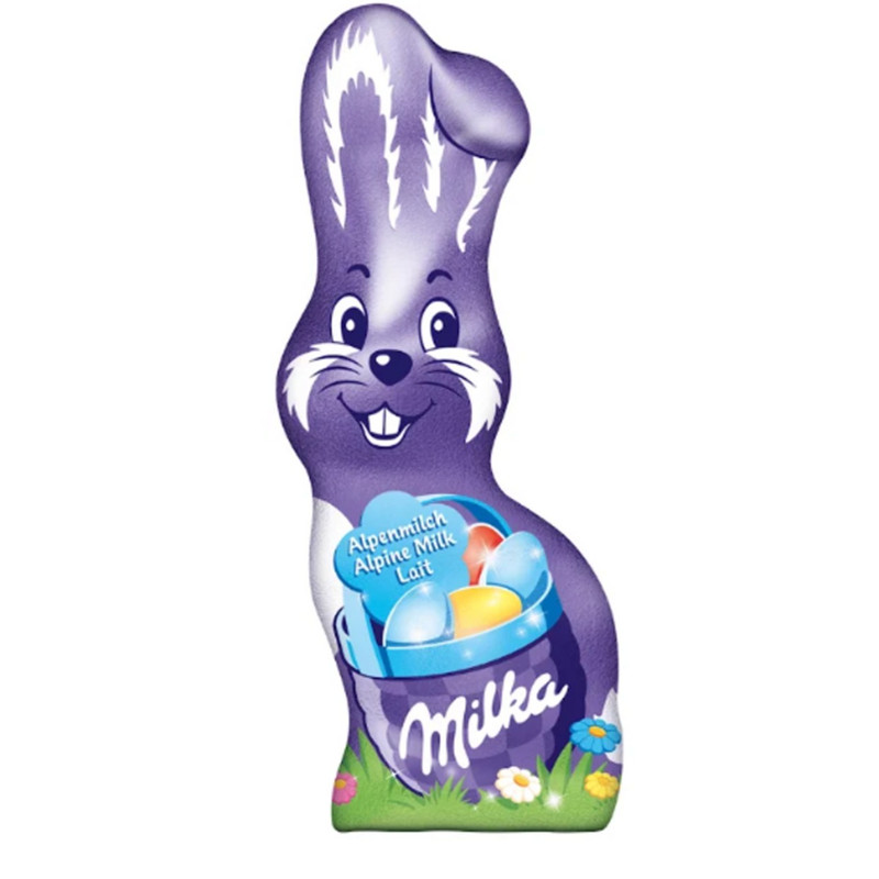Фигурка шоколадная Milka в форме зайца, 50г — фото 1