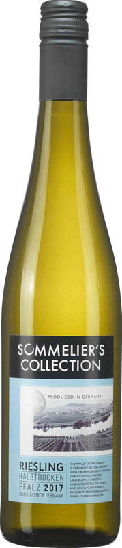Вино Sommelier's Collection Riesling белое полусухое, 750мл