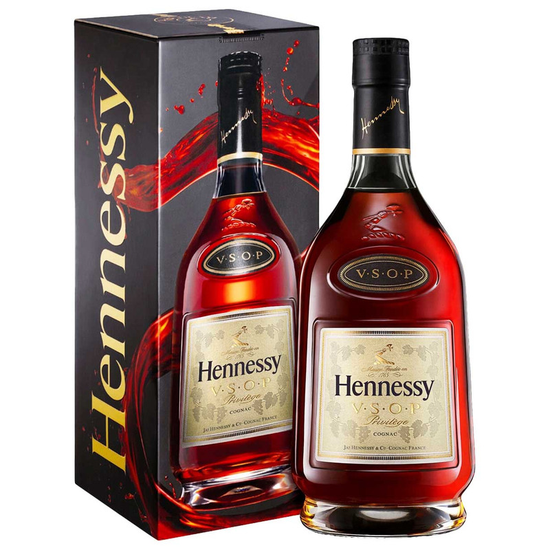 Коньяк Hennessy Vsop 40% в подарочной упаковке, 700мл — фото 1