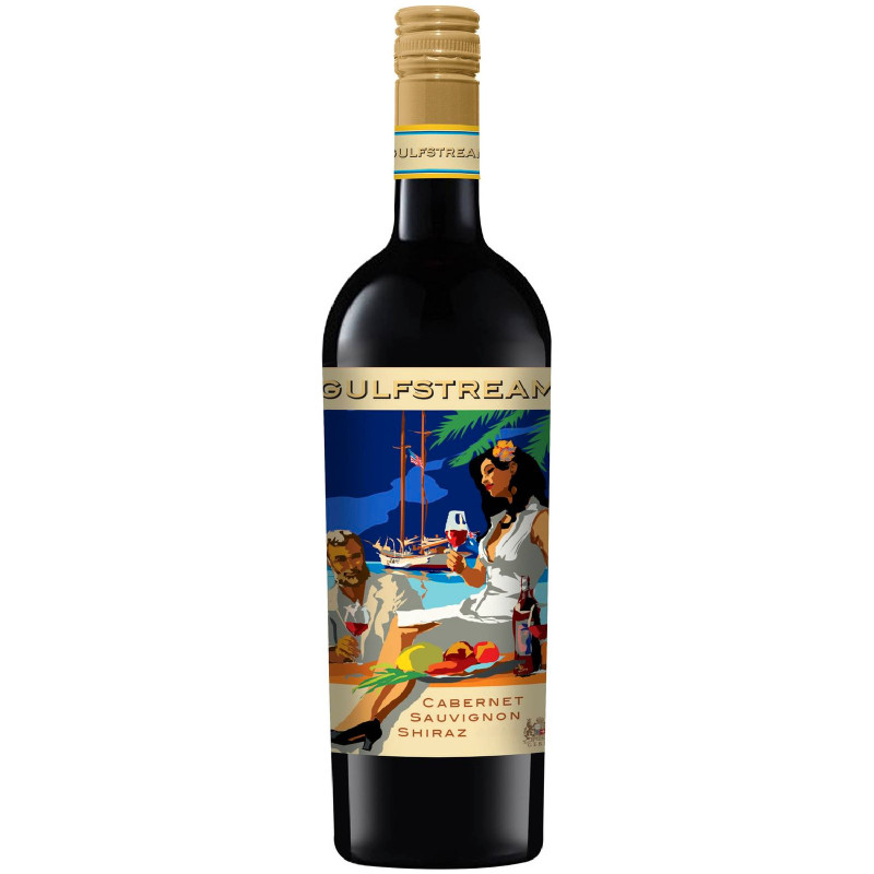Вино Gulfstream Cabernet Sauvignon-Shiraz красное сухое 14.5%, 750мл