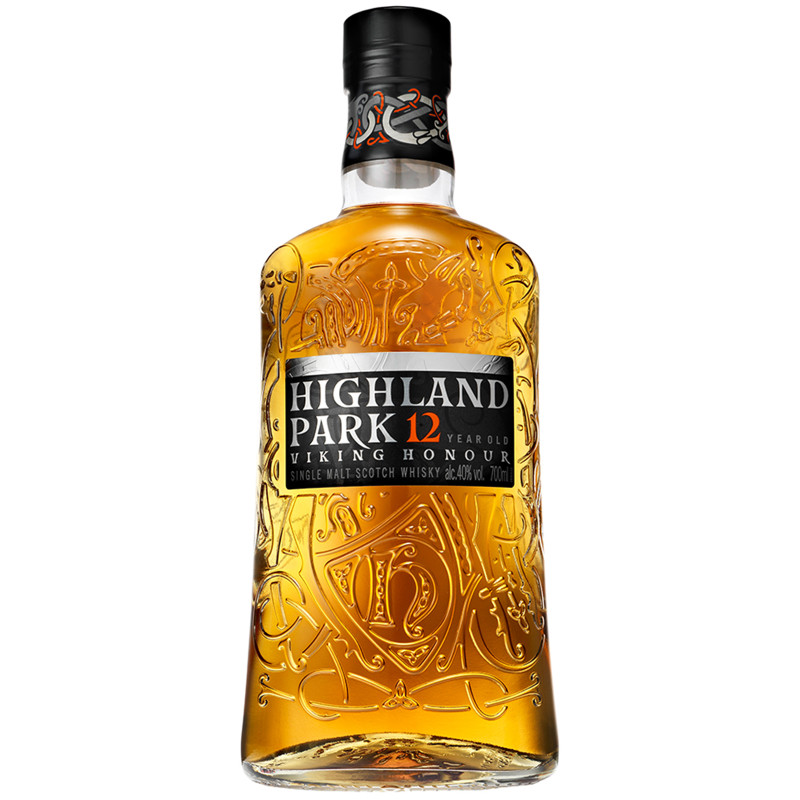 Виски Highland Park 12 Year Old Viking Honour 40% в подарочной упаковке, 700мл — фото 1