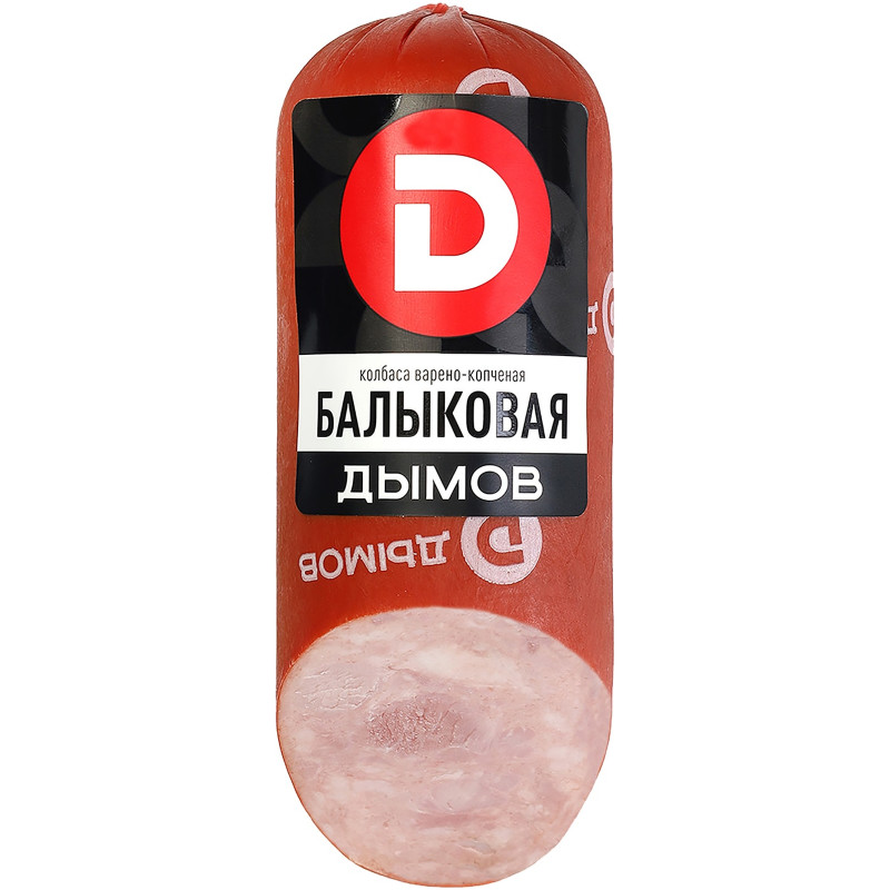 Колбаса варёно-копчёная Дымов Балыковая, 330г