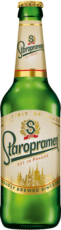 Пиво Staropramen светлое 4.2%, 450мл