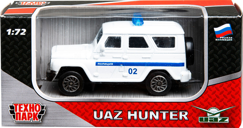 Машина спецслужб Технопарк УАЗ Hunter 177452 — фото 4
