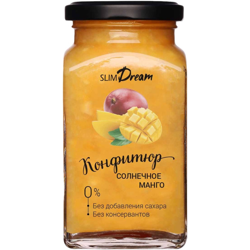 Конфитюр Slim Dream без добавления сахара из манго, 300г