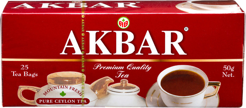 Чай Akbar Akbar Mountain чёрный в пакетиках, 25х2г — фото 2