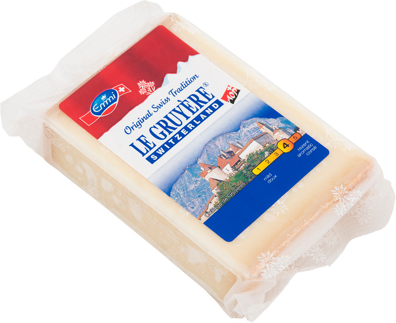 Сыр Emmi Грюйер швейцарский порционный 49%, 200г — фото 1