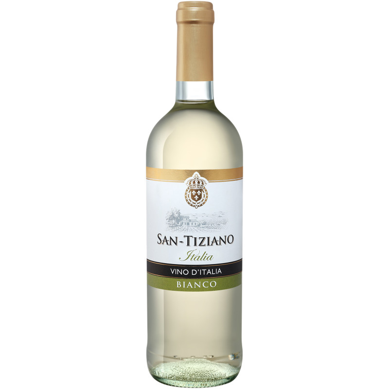 Вино San Tiziano Bianco белое сухое 11%, 750мл