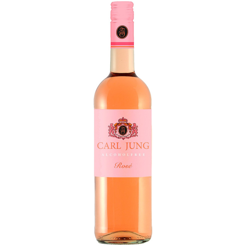 Вино безалкогольное Carl Jung Rosé розовое, 750мл