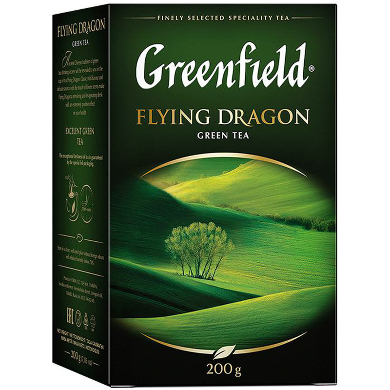 Чай Greenfield Flying Dragon зелёный, 200г — фото 2
