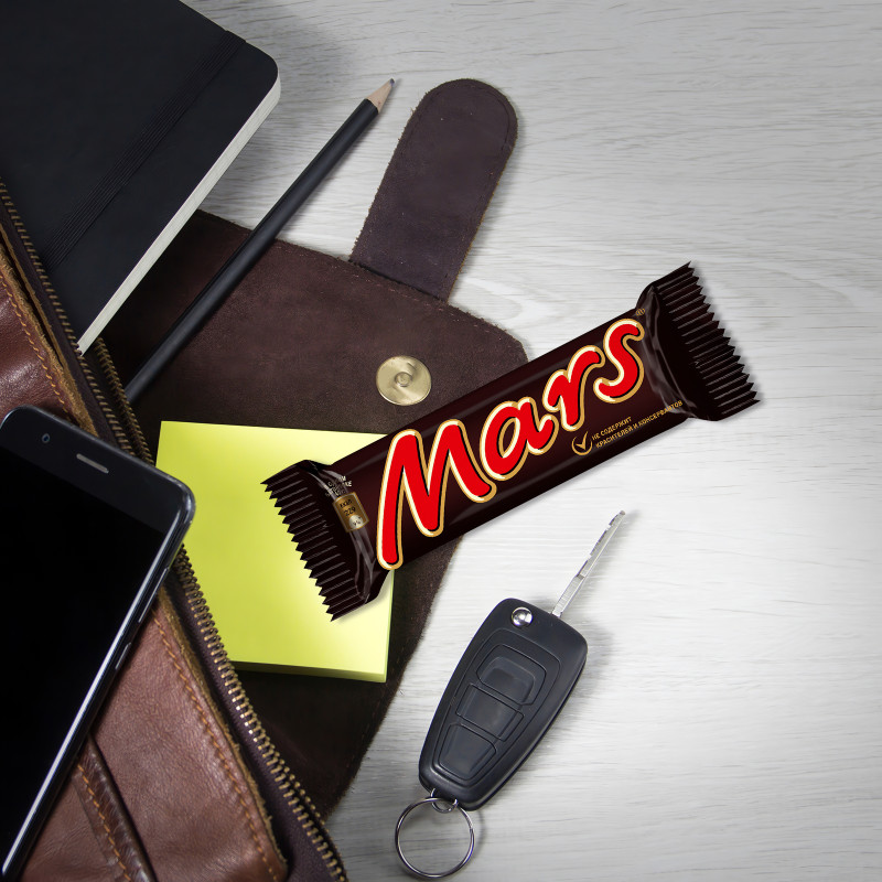 Батончик шоколадный Mars, 50г — фото 4
