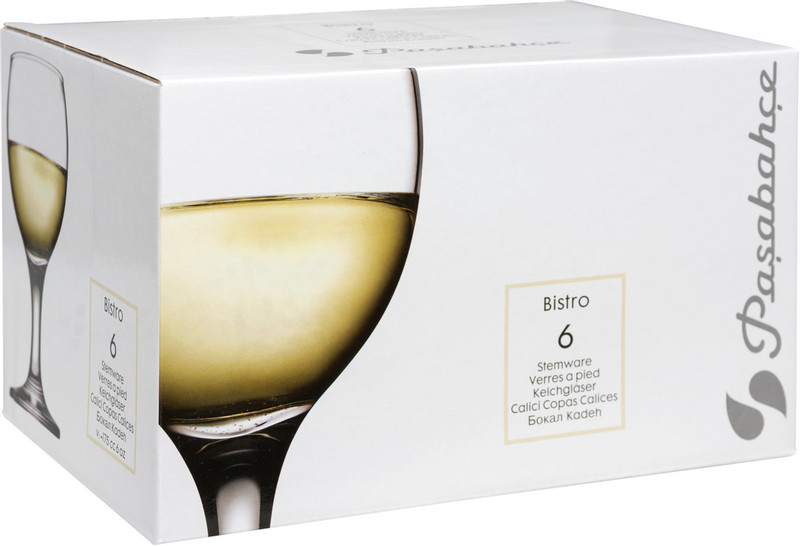 Набор бокалов Pasabahce Bistro для белого вина, 6х165мл — фото 1