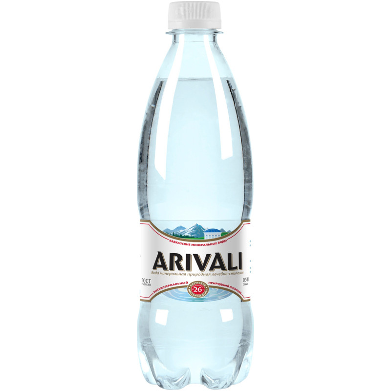 Вода Arivali минеральная лечебно-столовая, 500мл — фото 1