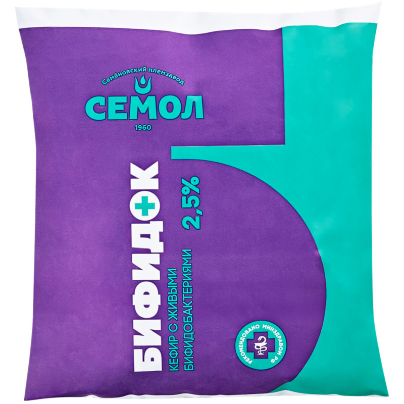 Бифидок Семол 2.5%, 500мл