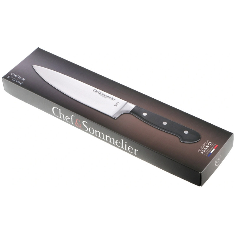 Нож Chef&Sommelier поварской, 20см — фото 1