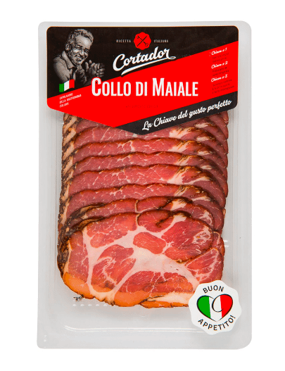 Шейка свиная Cortador сыровяленая категория Б, 80г