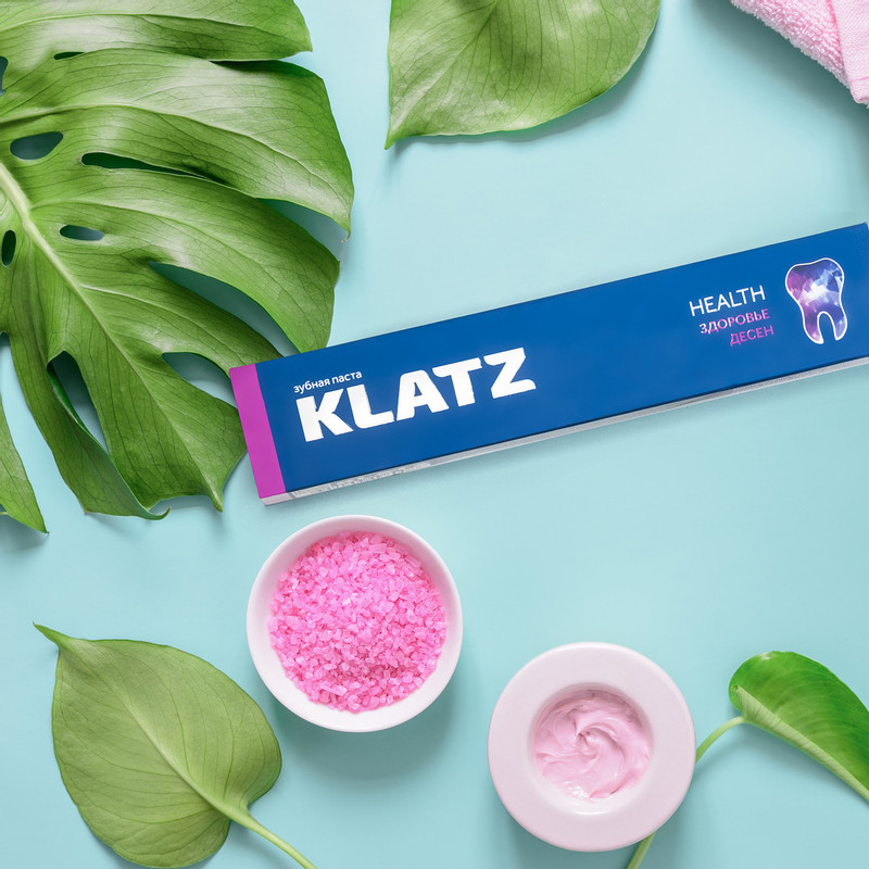 Зубная паста Klatz Health здоровье дёсен, 75мл — фото 2