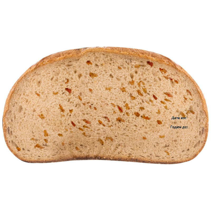Хлеб Хлебное Местечко Сибуле гречневый с луком, 300г — фото 1
