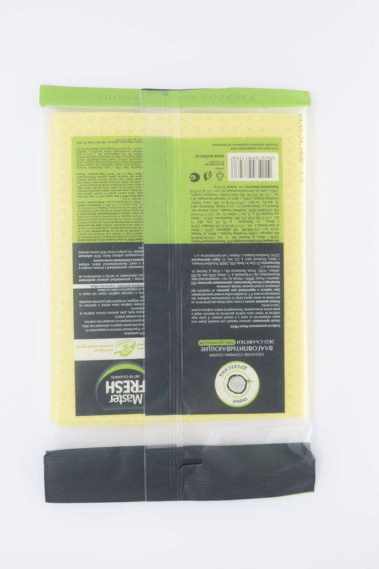 Салфетки Master Fresh Ecoline целлюлозные с антимикробной пропиткой 15x18см, 3шт — фото 3
