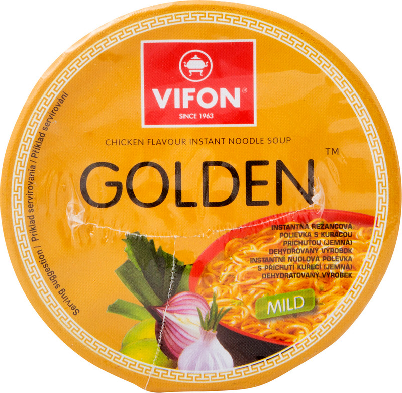 Лапша Vifon Золотой цыпленок быстрого приготовления, 60г — фото 1