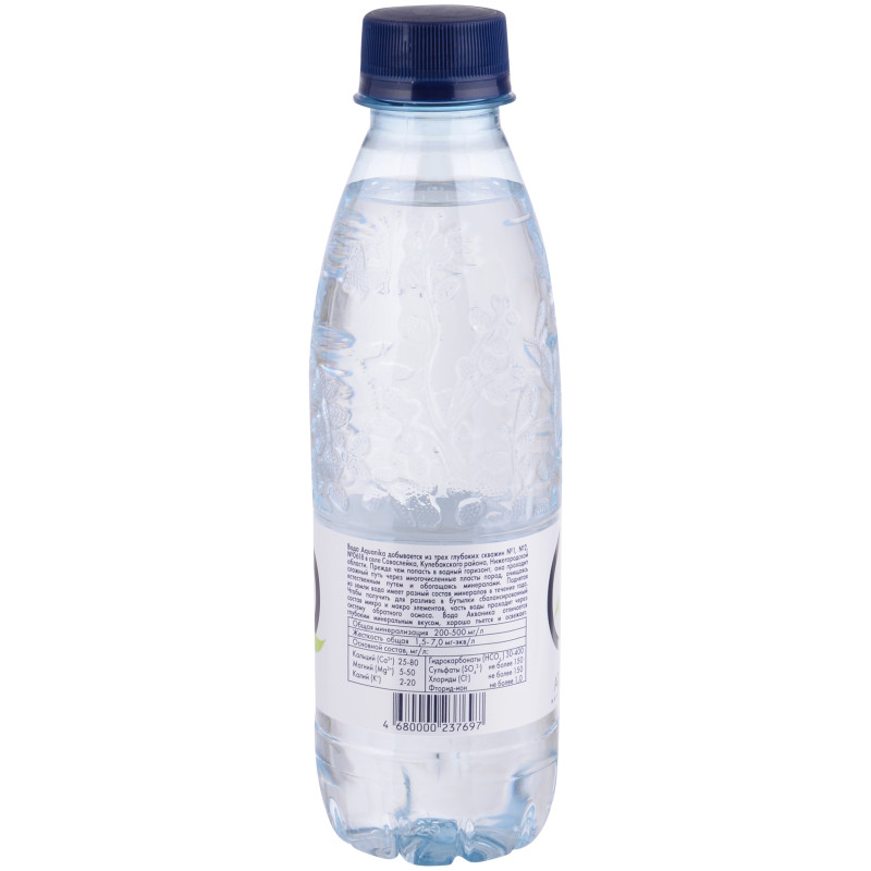 Вода Aquanika питьевая негазированная, 250мл — фото 1