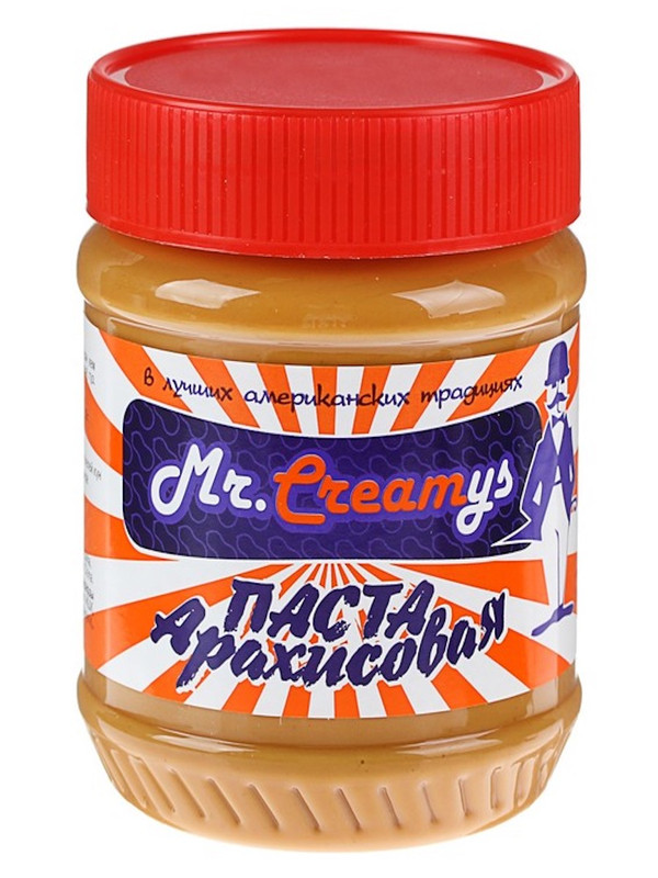 Паста арахисовая Mr.Creamys, 340г