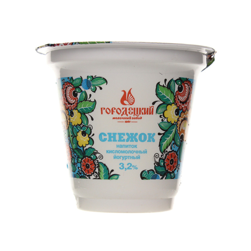 Снежок Городецкий йогуртный с подсластителем 3.5%, 250мл
