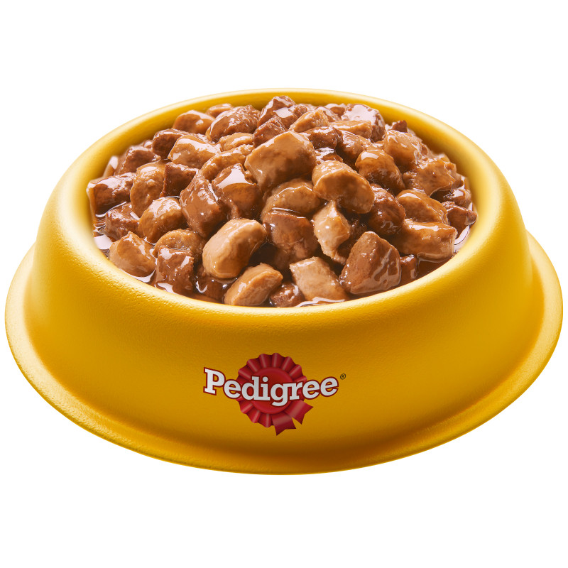 Влажный корм Pedigree для взрослых собак всех пород с курицей в соусе, 85г — фото 3