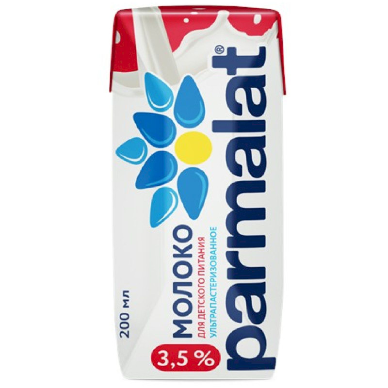 Молоко Parmalat Natura Premium питьевое ультрапастеризованное 3.5%, 200мл