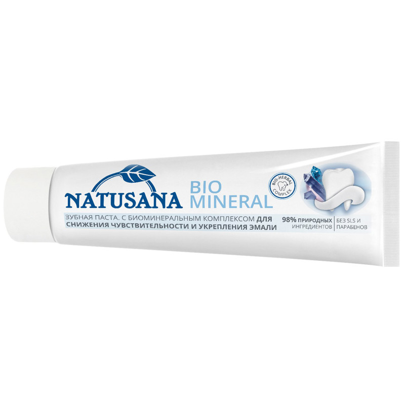 Зубная паста Natusana Bio Mineral, 100мл — фото 2