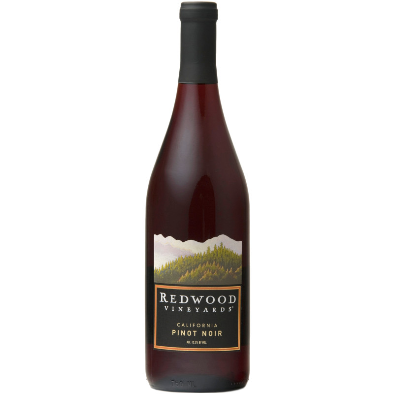Вино Redwood Vineyards Pinot Noir красное полусухое 12.5%, 750мл