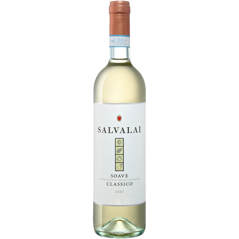 Вино Salvalai Soave Classico белое сухое 12%, 750мл