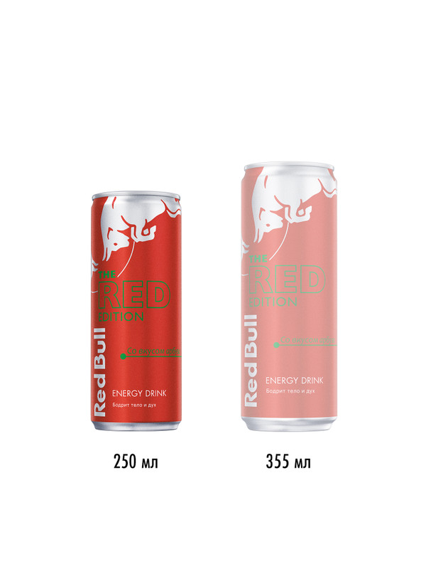 Энергетический напиток Red Bull Ред Булл арбуз, 250мл — фото 3