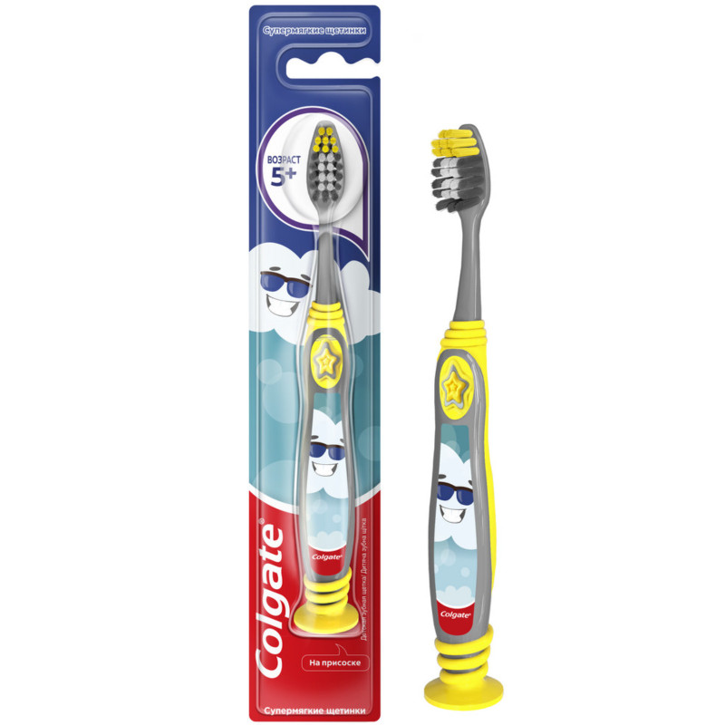 Зубная щётка Colgate для детей 5+ супермягкая в ассортименте — фото 3