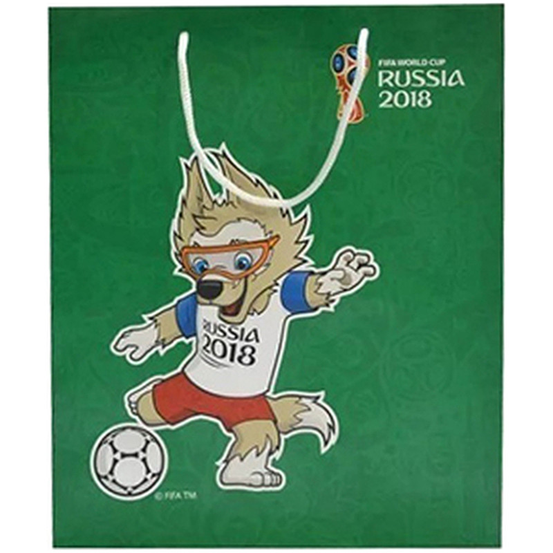 Пакет подарочный Fifa World Cup Russia 2018, 34х28х9см — фото 1